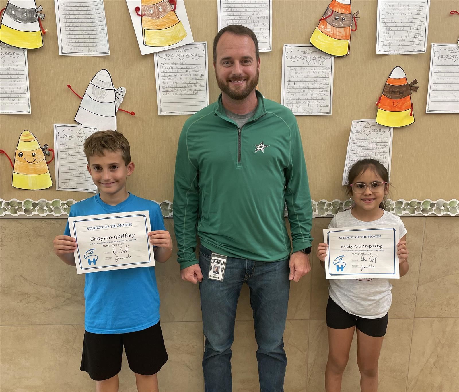  Photo of November 2022 Students of the Month